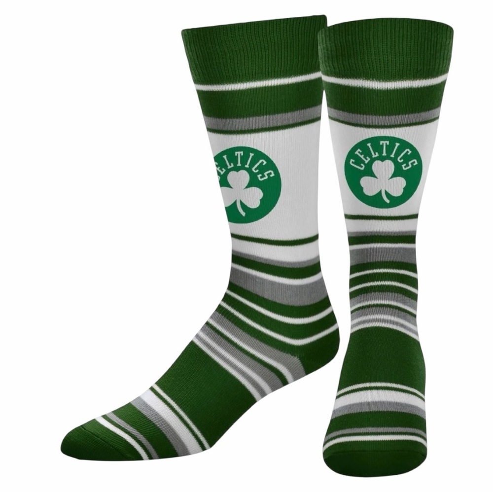 Celtics Green and White Socks
